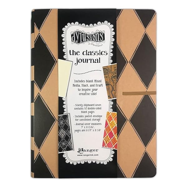 Ranger Shop Dylusions Classics Journal in Multicolor - Perfect for Creative Journaling & Art Projects