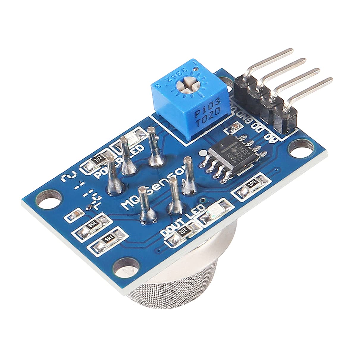 ACEIRMC ACEIRMC 5pcs MQ5 MQ-5 Methane Natural Gas Sensor Shield Liquefied Electronic Detector Module for Arduino Raspberry Pi ESP8266 MQ5 5V DC (MQ-5) - View 5 of 9