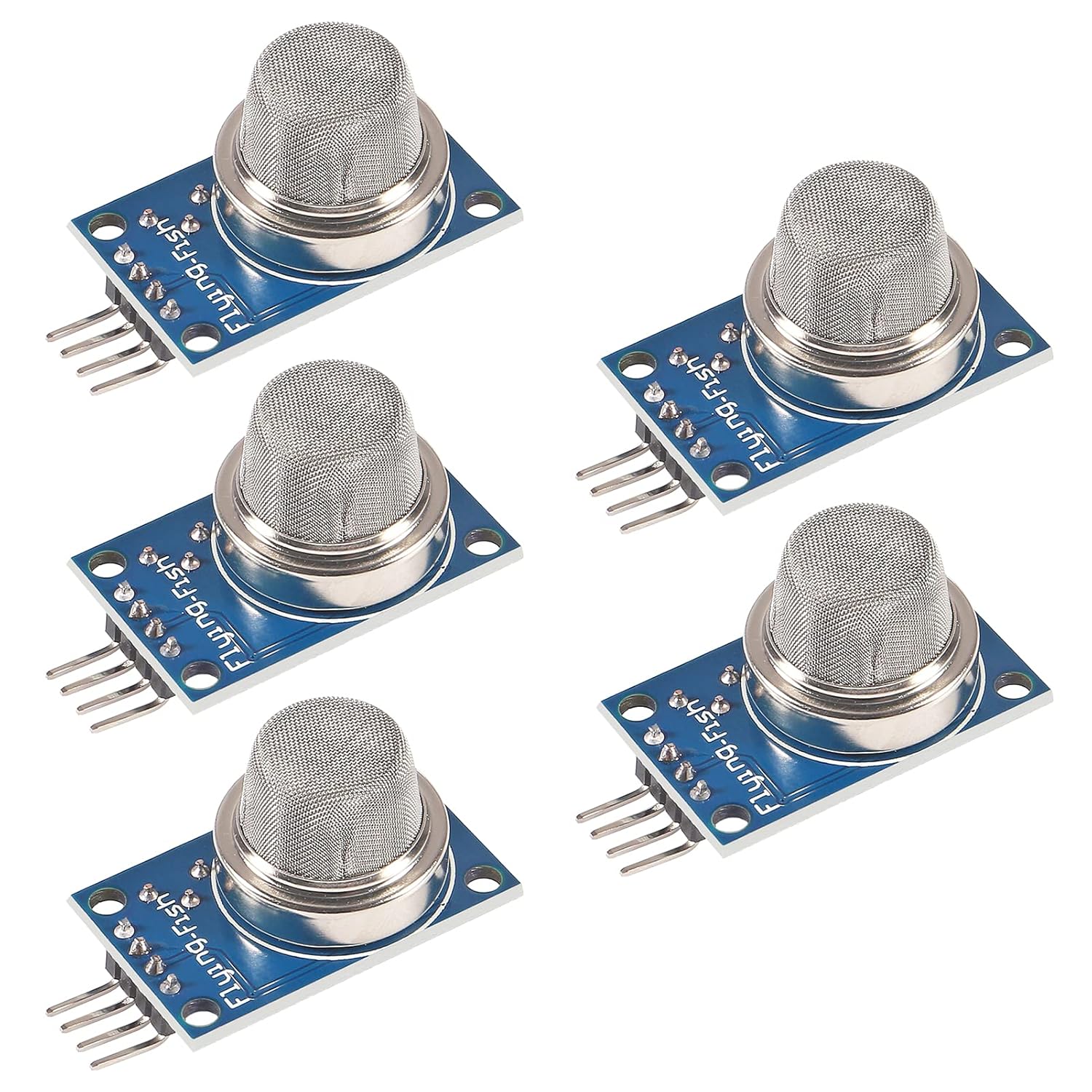 ACEIRMC ACEIRMC 5pcs MQ5 MQ-5 Methane Natural Gas Sensor Shield Liquefied Electronic Detector Module for Arduino Raspberry Pi ESP8266 MQ5 5V DC (MQ-5) - View 8 of 9