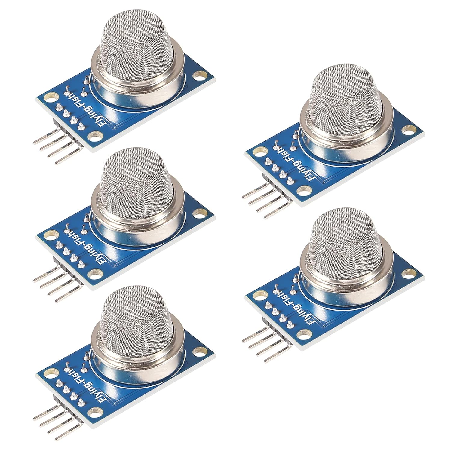 ACEIRMC ACEIRMC 5pcs MQ5 MQ-5 Methane Natural Gas Sensor Shield Liquefied Electronic Detector Module for Arduino Raspberry Pi ESP8266 MQ5 5V DC (MQ-5) - View 9 of 9