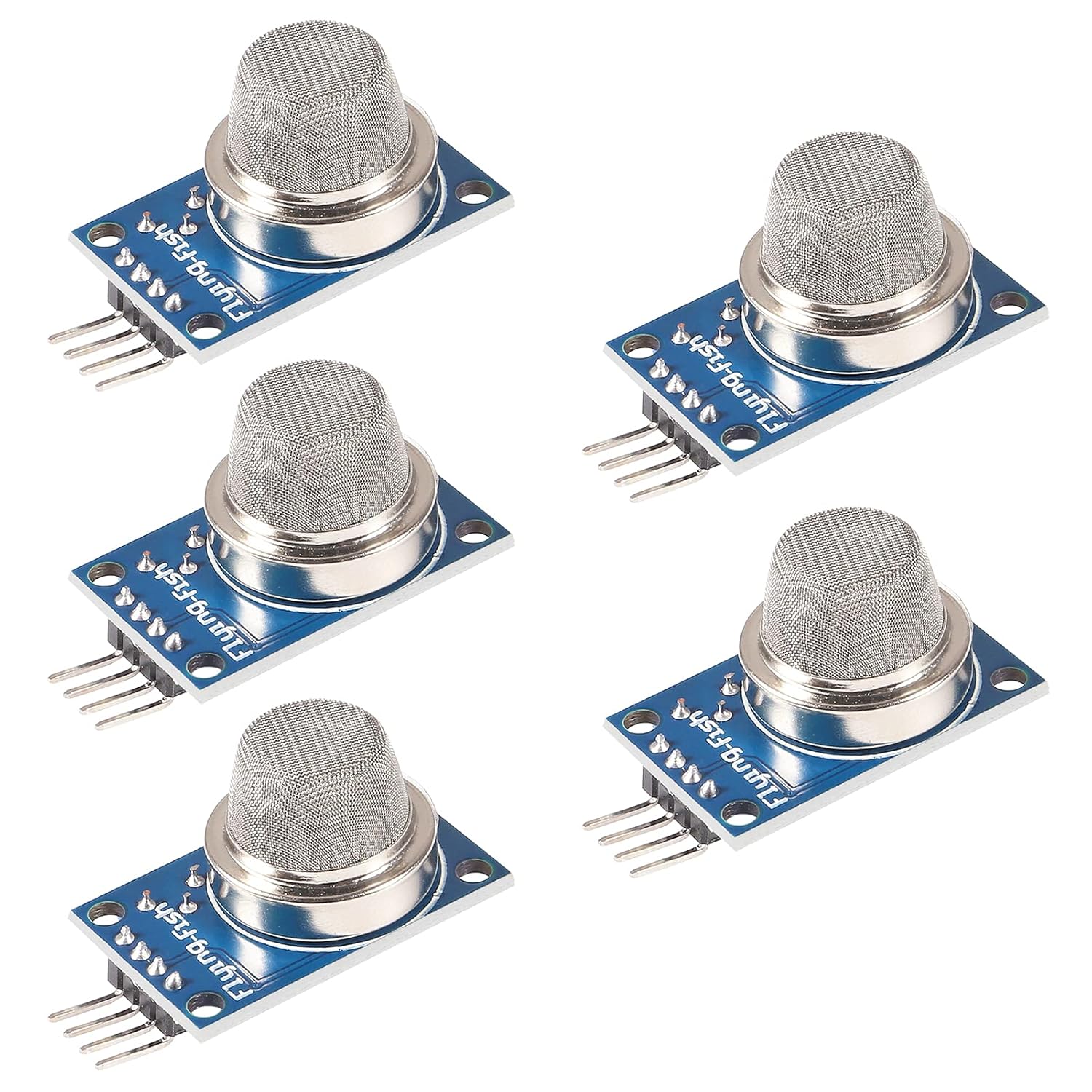 ACEIRMC 5pcs MQ5 MQ-5 Methane Natural Gas Sensor Shield Liquefied Electronic Detector Module for Arduino Raspberry Pi ESP8266 MQ5 5V DC (MQ-5)