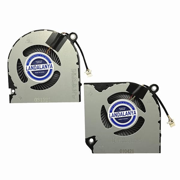 LANDALANYA Landalanya Replacement CPU and GPU Cooling Fan for Acer Nitro 5 and Nitro 7 Gaming Laptops AN515 AN517 AN715 Series - View 2 of 7