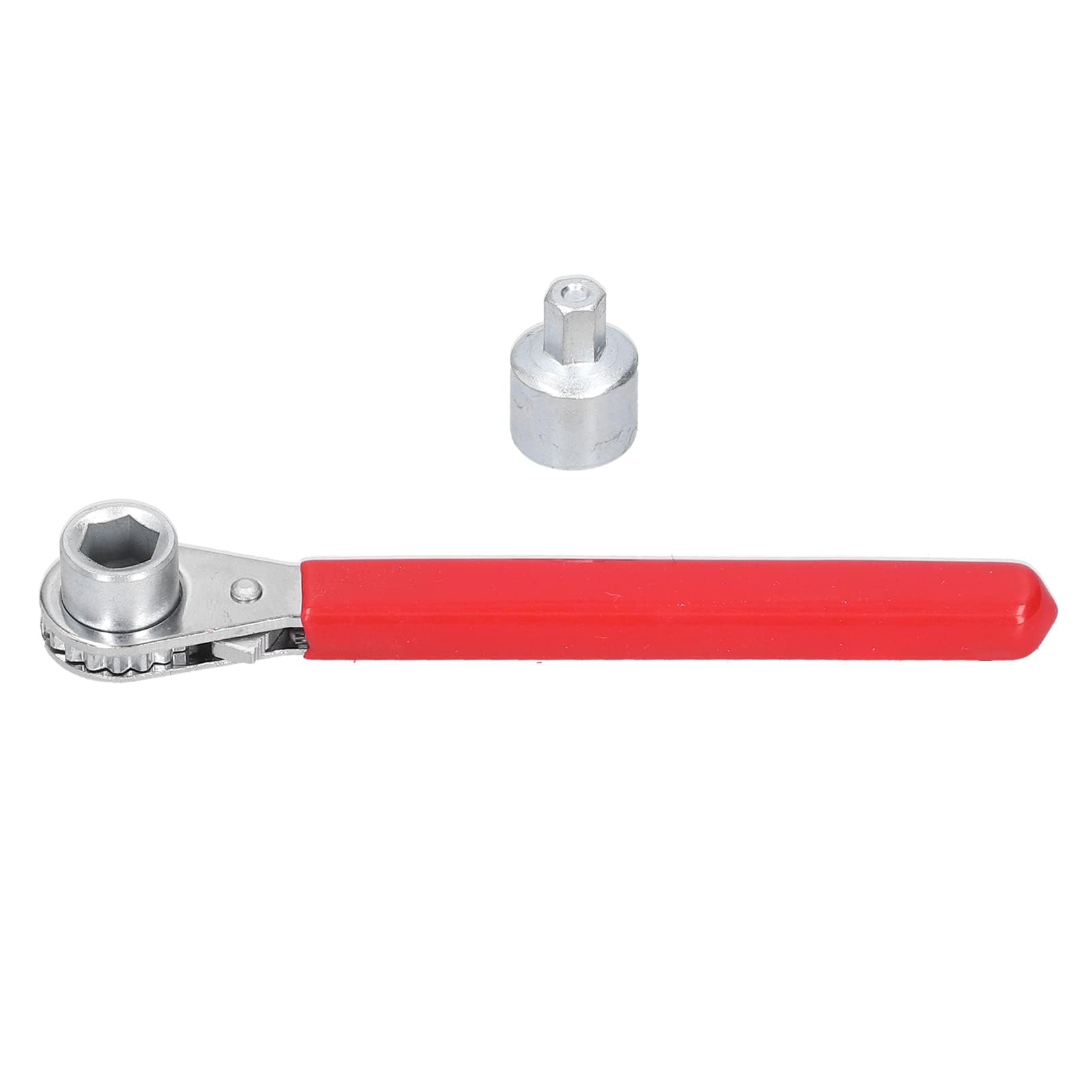 Akozon Akozon Ratchet Wrench, 5 16in 0.4in 10mm Battery Terminal Ratchet Wrench with 1 2in Socket for Top Side Post Battery for RV Sport Car Wrench - View 6 of 8