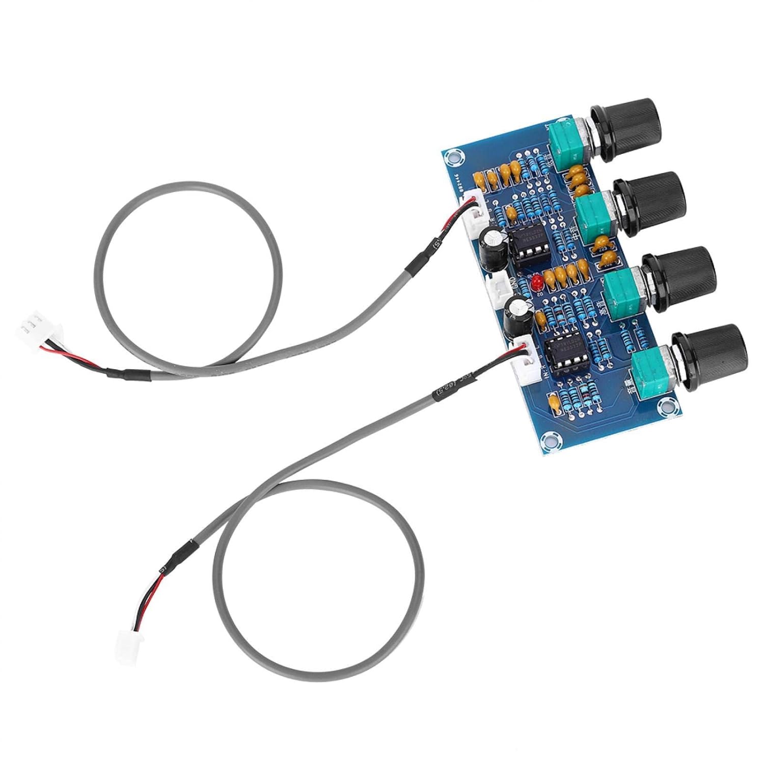 Eujgoov Digital Power Amplifier Board XH-A901 High Medium Bass Adjustment DC12V-24V Channel Amplifier for Superior Sound Quality - View 5 of 9