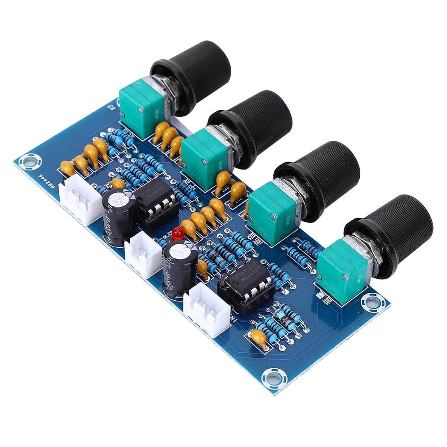 Eujgoov Digital Power Amplifier Board XH-A901 High Medium Bass Adjustment DC12V-24V Channel Amplifier for Superior Sound Quality - View 8 of 9