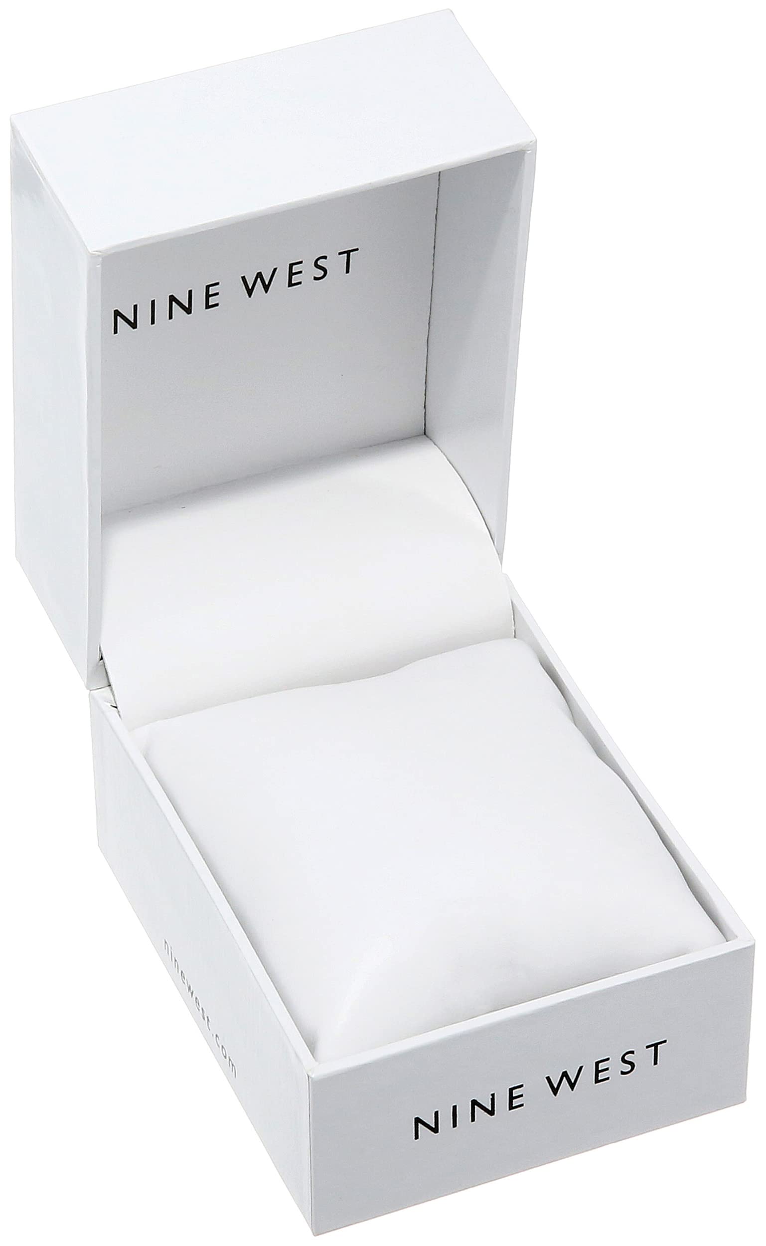 Nine West Nine West Women's Japanese Quartz Dress Watch with Stainless Steel Strap, Gray, 16 (Model: NW 1981RTGY) - View 7 of 7