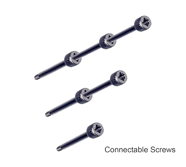 Apevia Apevia CS-L63231-24 Screw Set T6 for Radiator CPU Liquid Cooler 24-Pack Connectable Screws - View 3 of 5