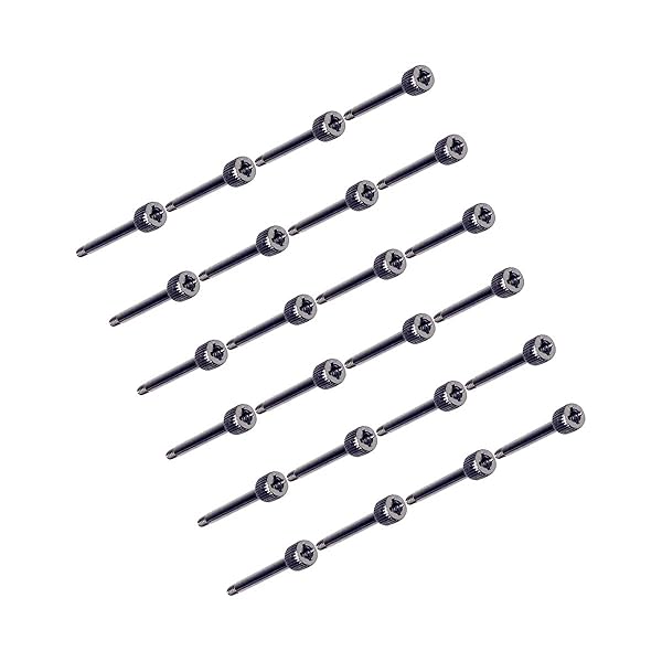 Apevia Apevia CS-L63231-24 Screw Set T6 for Radiator CPU Liquid Cooler 24-Pack Connectable Screws - View 2 of 5
