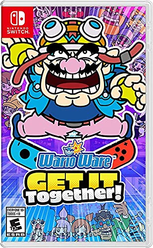 Nintendo Warioware Get It Together for Nintendo Switch Fun Party Game for Family and Friends