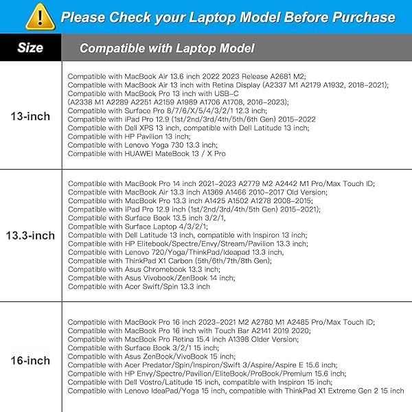 MOSISO MOSISO 360 Protective Laptop Sleeve Bag for MacBook Air Pro 13-14 inch with Front Pockets and Belt Black - View 8 of 8