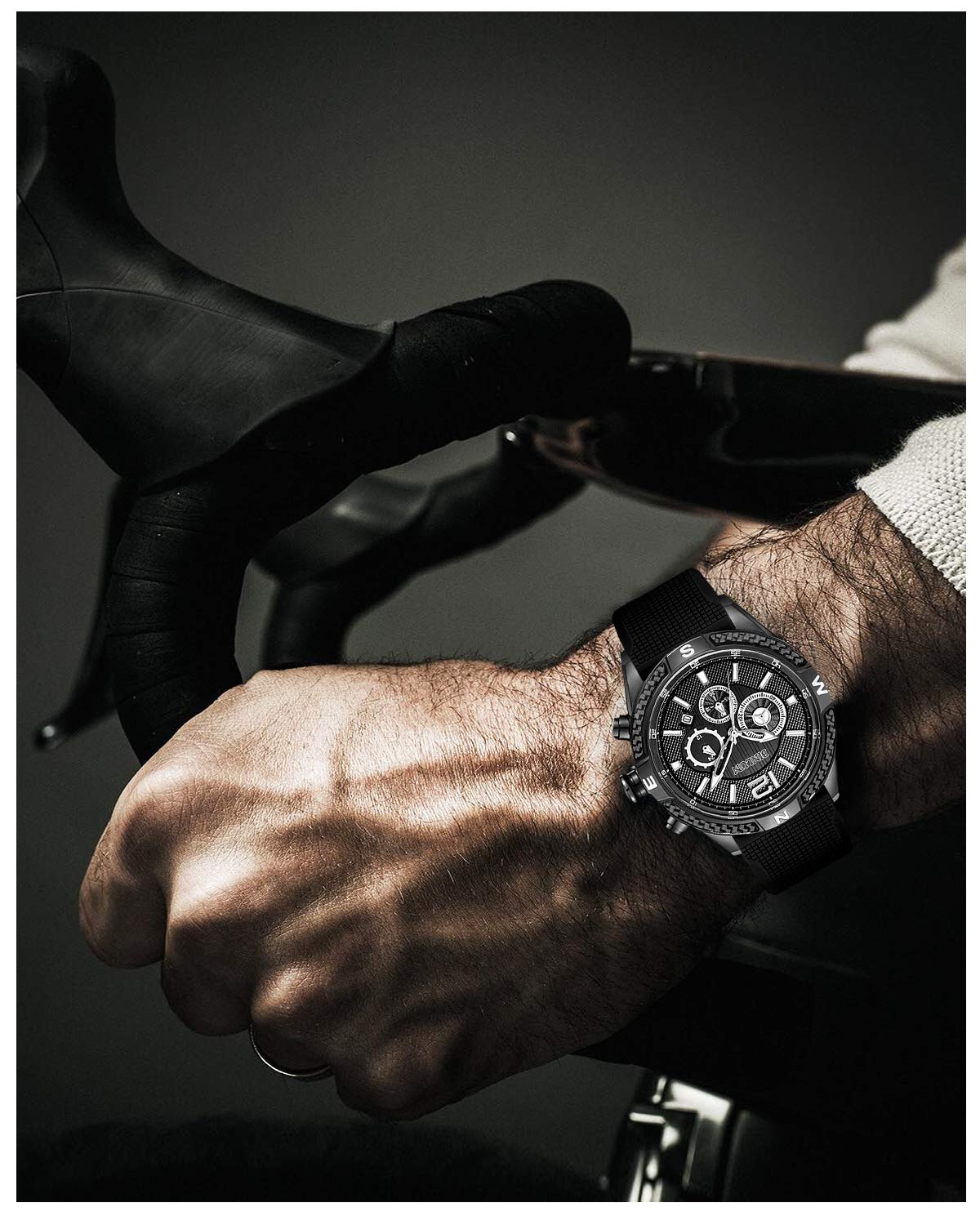 BINLUN BINLUN Silicone Watch Bands Quick Release Rubber Sport Watch Straps 18mm 19mm 20mm 21mm 22mm 24mm Smartwatch Bands Replacement for Men and Women - View 7 of 7