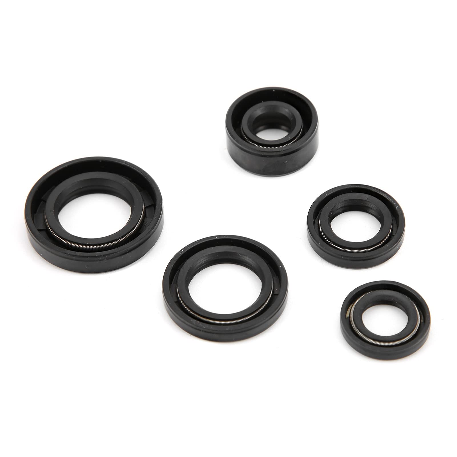 Tbest 5pcs Engine Oil Seals, Engine Oil Seal Set Kit Accessory for Pit PRO Trail Quad Dirt Bike ATV - View 3 of 9