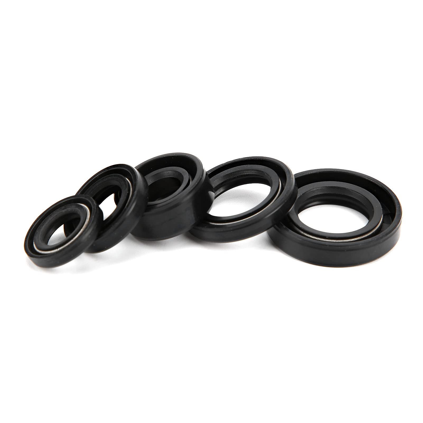 Tbest 5pcs Engine Oil Seals, Engine Oil Seal Set Kit Accessory for Pit PRO Trail Quad Dirt Bike ATV - View 6 of 9