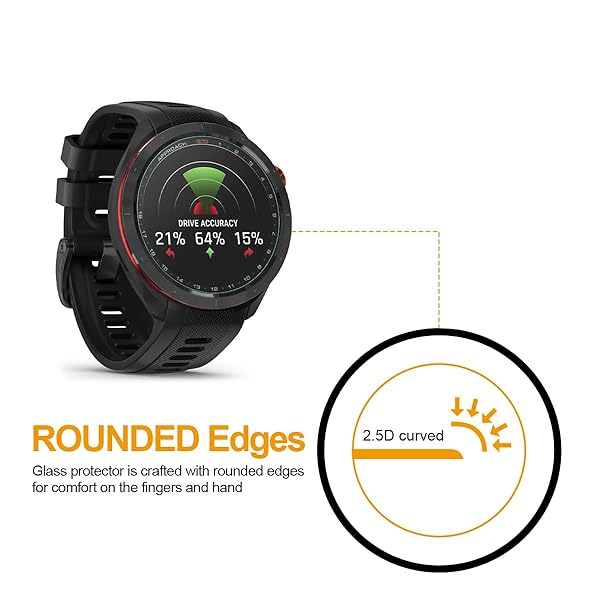 Supershieldz Supershieldz 3 Pack Tempered Glass Screen Protector for Garmin Forerunner 945 LTE Anti Scratch Bubble Free - View 4 of 6