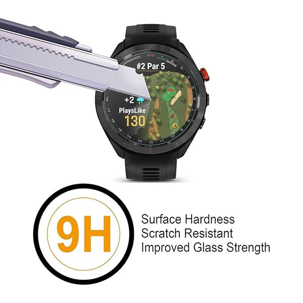 Supershieldz Supershieldz 3 Pack Tempered Glass Screen Protector for Garmin Forerunner 945 LTE Anti Scratch Bubble Free - View 5 of 6