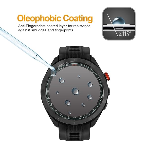 Supershieldz Supershieldz 3 Pack Tempered Glass Screen Protector for Garmin Forerunner 945 LTE Anti Scratch Bubble Free - View 6 of 6