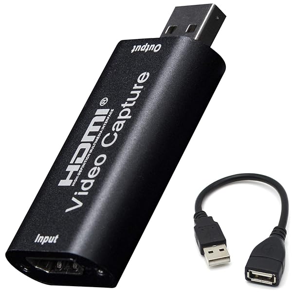 BlueAVS BlueAVS HDMI to USB Video Capture Card 1080P 30FPS for DSLR Camcorder and Action Cam Recording - View 2 of 8