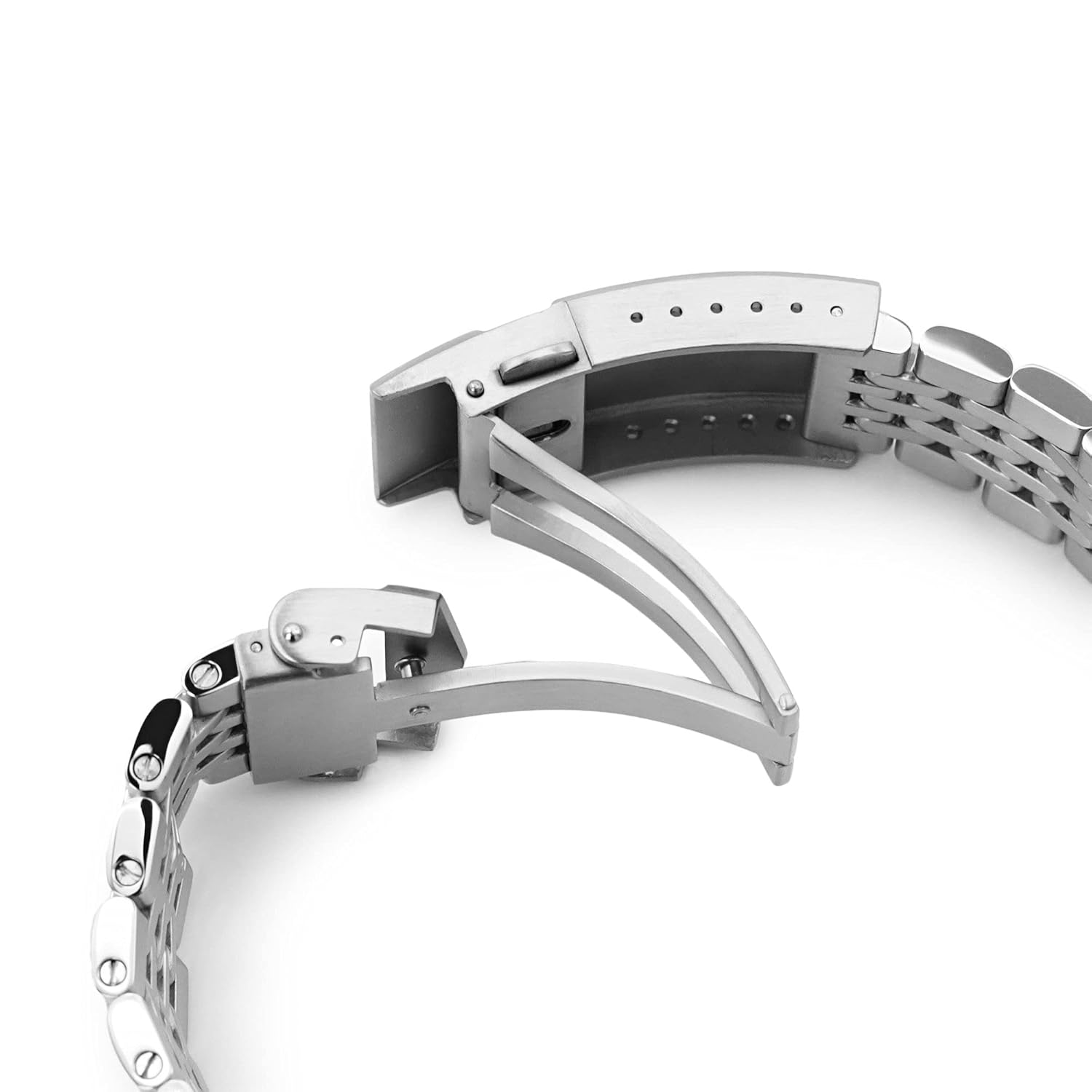 MiLTAT MiLTAT 22mm Goma BOR Watch Band compatible with Orient Kamasu RA-AA0004E19A RA-AA0001B19A RA AA0002L19B - View 4 of 5