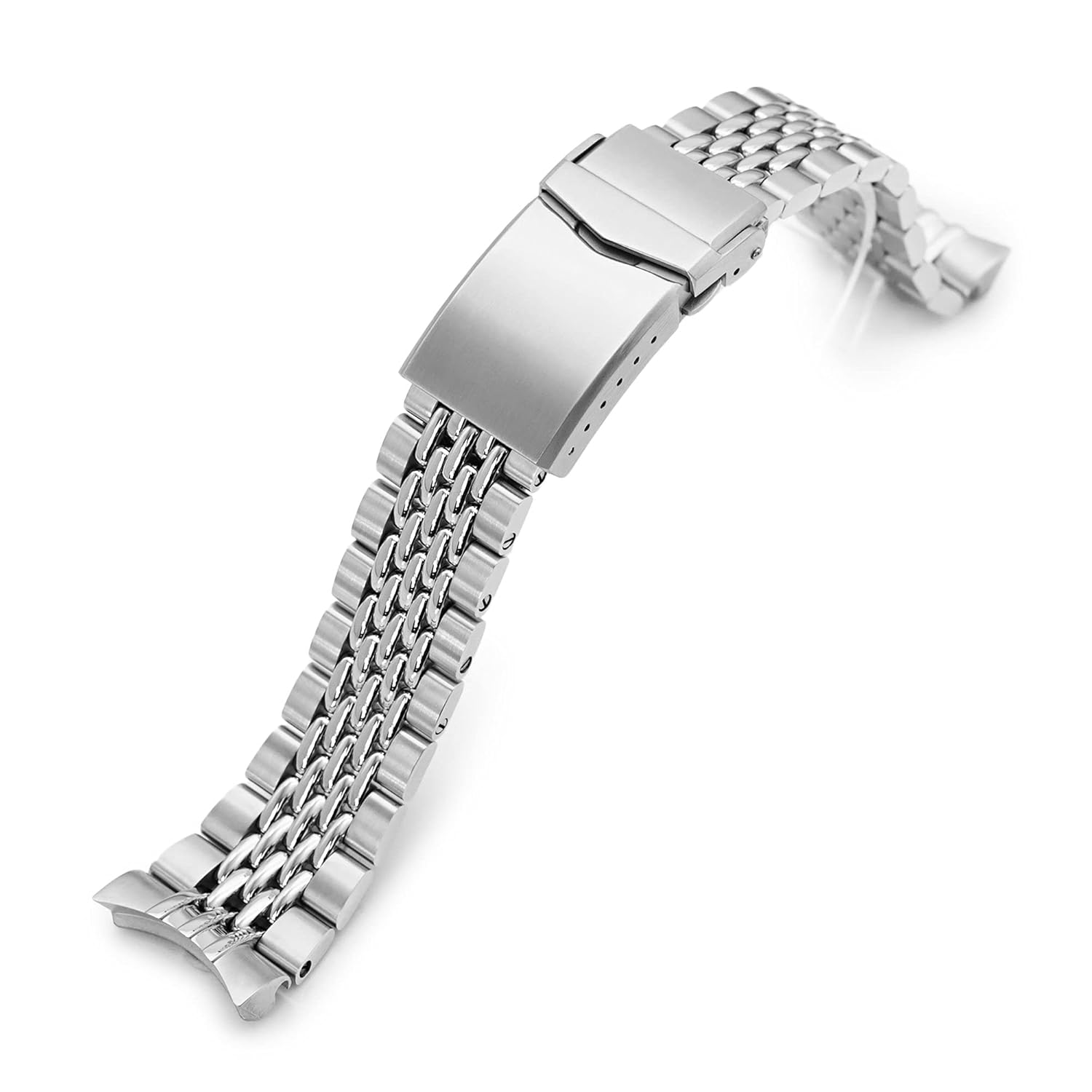MiLTAT 22mm Goma BOR Watch Band compatible with Orient Kamasu RA-AA0004E19A RA-AA0001B19A RA AA0002L19B