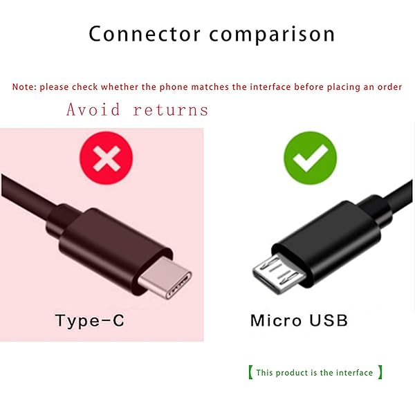 WZHENB Micro USB Keyboard Charger Cable Compatible with Zagg Keys Folio Rii Fintie Logitech Corsair and More Micro USB Keyboards - View 6 of 6