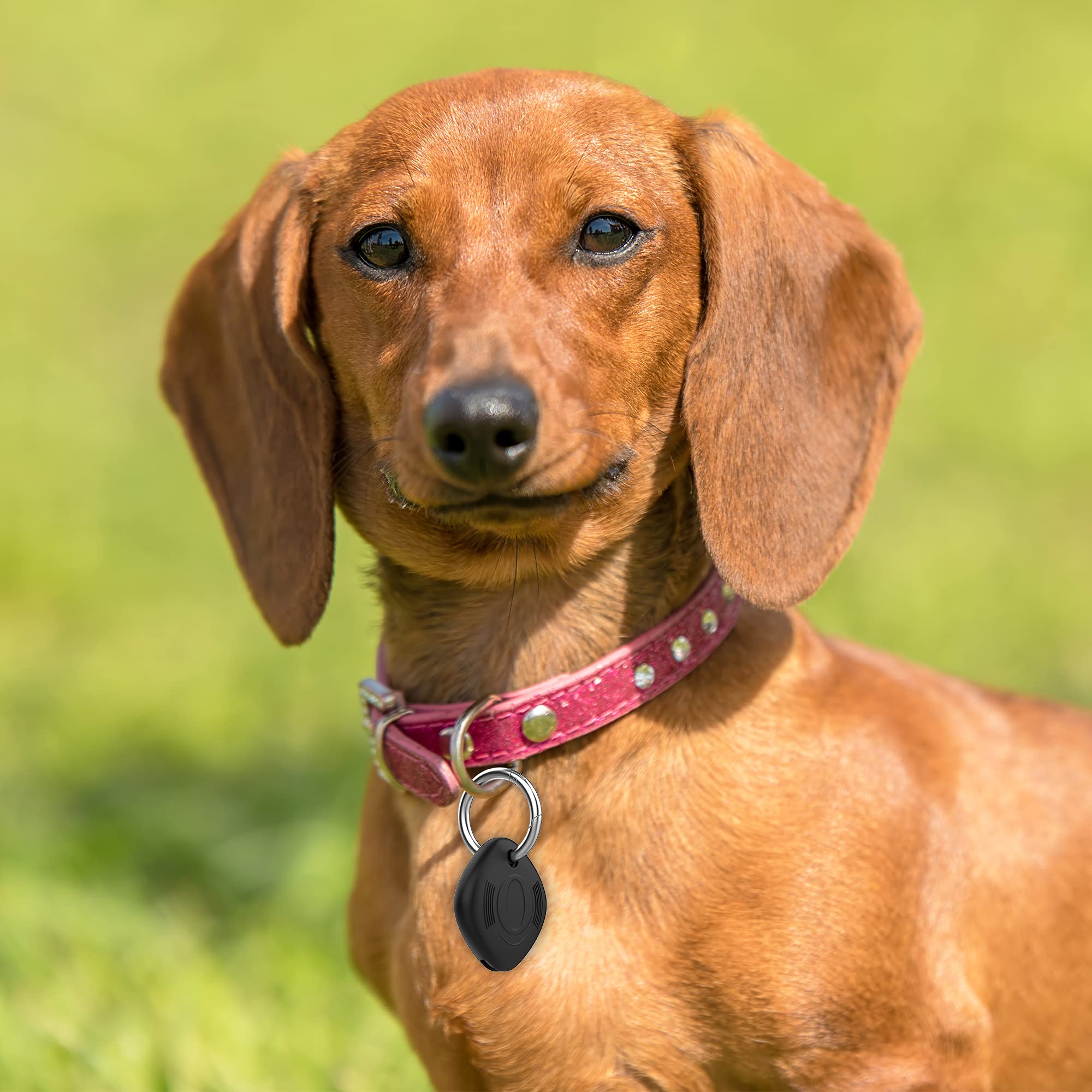 FitTurn [6-Pack] Portable Protector Case Compatible with Samsung Smart Tag Tracker Soft Silicone Case Anti-Scratch Lightweight Protective Skin Cover with Key - View 5 of 6