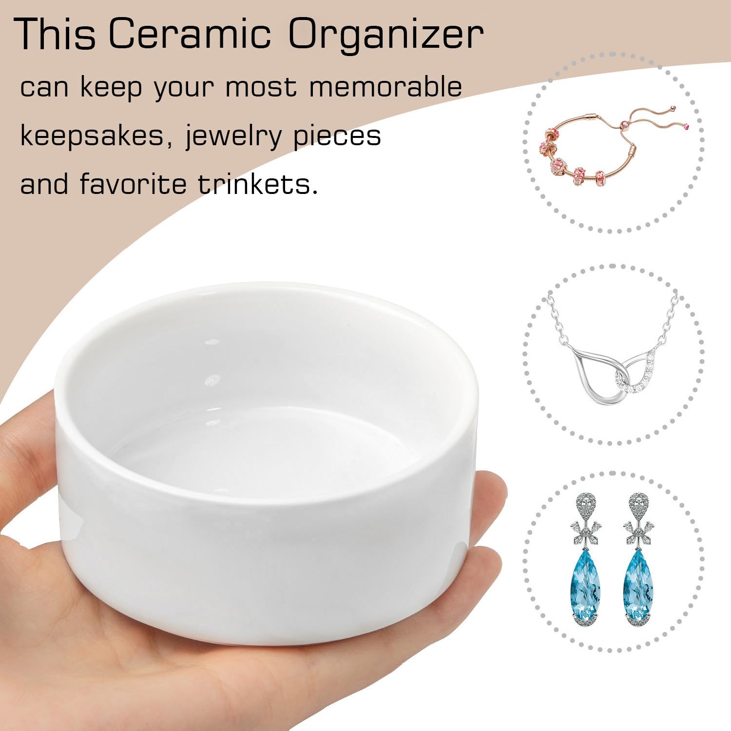 kullder Ceramic Keepsake In Memory of Grandpa, In Loving Memory of Grandfather, Memorial for Grandchild Loss of Grandpa Sympathy, Grieving for Loss of - View 5 of 6