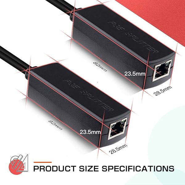 ipolex ipolex Gigabit PoE Splitter Adapter 48V to 12V DC Jack 5.5x2.1mm for Surveillance Camera CCTV VoIP Phone IEEE 802.3af/at Compliant - View 8 of 9