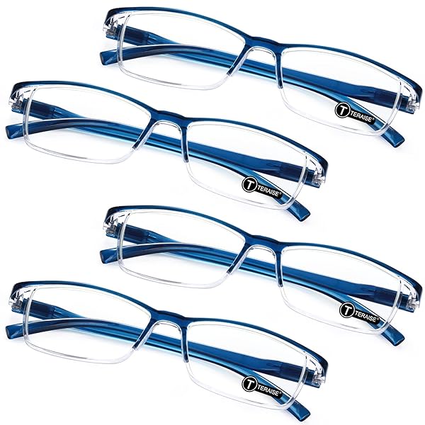 TERAISE TERAISE Anti UV Reading Glasses 4 Pairs Blue Light Blocking Readers for Women and Men 1.50X - View 2 of 7