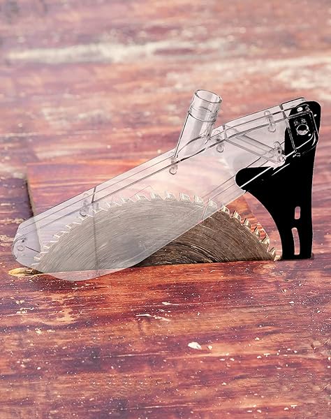 QWORK QWORK Table Saw Protective Guard Cover: Anti-Dust Safety Shell for 7-12 Inch Saws - View 7 of 8