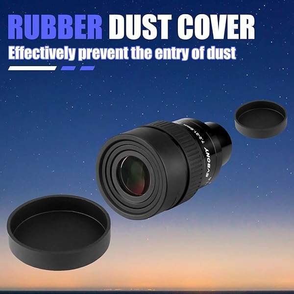 SVBONY SVBONY SV191 Zoom Eyepiece 7.2-21.6mm for Telescopes - 1.25 Inch Compatible Lens - View 8 of 10