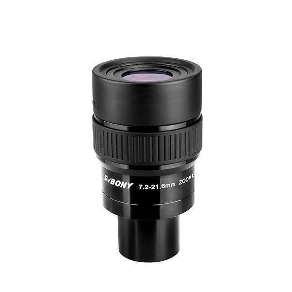 SVBONY SV191 Zoom Eyepiece 7.2-21.6mm for Telescopes - 1.25 Inch Compatible Lens