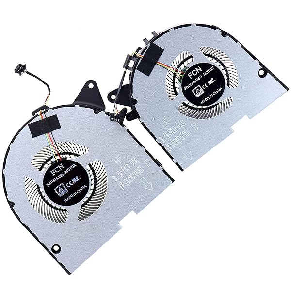 Lenovo Legion Y7000P Y540P Y545P Cooling Fans: Deal4GO CPU & GPU Fan DFS200105200T & DFS501105PR0T (GTX1050)