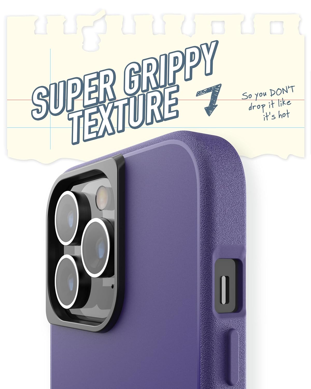 Smartish Smartish iPhone 13 Pro Max Slim Case Lightweight Protective Thin Grip Cover Compatible with MagSafe Microfiber Lining You're Just Jelly - View 3 of 9