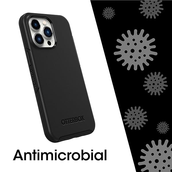 OtterBox OtterBox iPhone 13 Pro Symmetry Series Case Black Ultra Sleek Wireless Charging Compatible with Raised Edges for Camera and Screen Protection - View 9 of 9