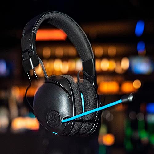 JLab JLab Play Pro Gaming Headset: 60+ Hour Bluetooth, 60ms Low Latency, Retractable Mic & AUX for Ultimate Mobile Gaming - View 4 of 4