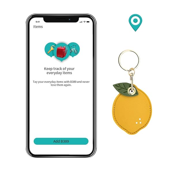 Tomcrazy Tomcrazy 3-in-1 Protective Case for Airtag & SmartTags - Lemon Keychain Cover for Bags & Suitcases - View 5 of 10