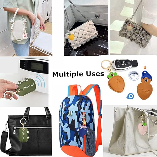 Tomcrazy Tomcrazy 3-in-1 Protective Case for Airtag & SmartTags - Lemon Keychain Cover for Bags & Suitcases - View 6 of 10