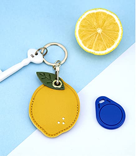 Tomcrazy Tomcrazy 3-in-1 Protective Case for Airtag & SmartTags - Lemon Keychain Cover for Bags & Suitcases - View 8 of 10