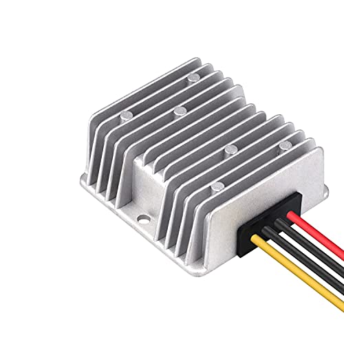 AEDIKO Buy AEDIKO DC Voltage Reducer Converter 8V-40V to 12V 10A - Waterproof Power Module for Golf Carts