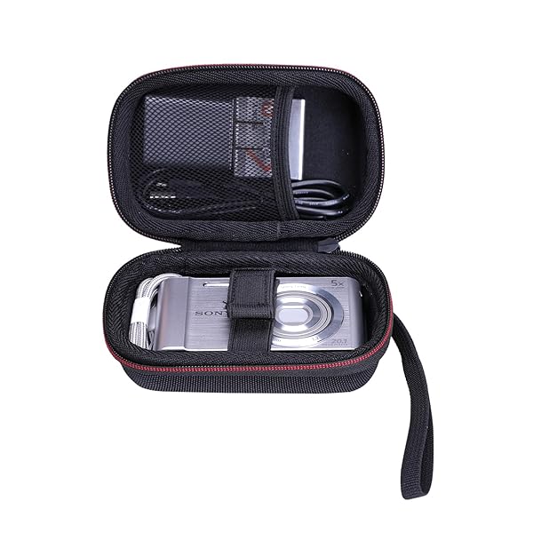 L LTGEM LTGEM Hard Carrying EVA Case for Canon PowerShot ELPH 360 180 190 and Sony DSCW800 Cyber Shot Cameras Case Only - View 9 of 11
