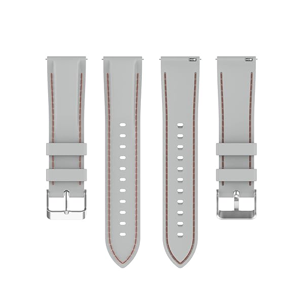 Chofit Chofit 22MM Silicone Replacement Wristband Strap 3 Pack for Huawei Watch GT2 GT2 Pro GT2e GT Active Watch 3 Watch 3 Pro Black Gray White - View 5 of 10