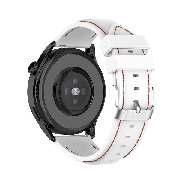 Chofit Chofit 22MM Silicone Replacement Wristband Strap 3 Pack for Huawei Watch GT2 GT2 Pro GT2e GT Active Watch 3 Watch 3 Pro Black Gray White - View 10 of 10