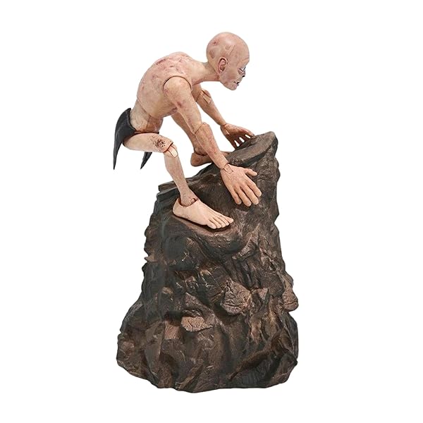 Diamond Select Toys Diamond Select Toys The Lord of The Rings Gollum Deluxe Action Figure Multicolor Collectible Toy - View 3 of 7