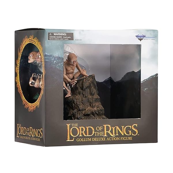Diamond Select Toys Diamond Select Toys The Lord of The Rings Gollum Deluxe Action Figure Multicolor Collectible Toy - View 6 of 7