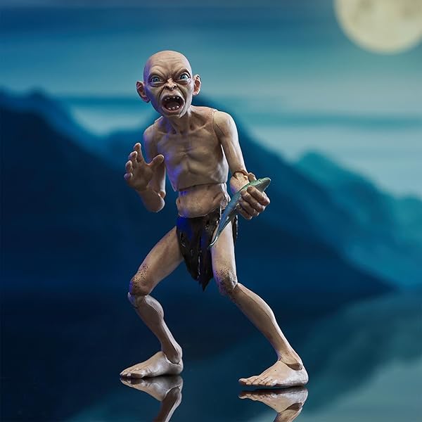 Diamond Select Toys Diamond Select Toys The Lord of The Rings Gollum Deluxe Action Figure Multicolor Collectible Toy - View 7 of 7