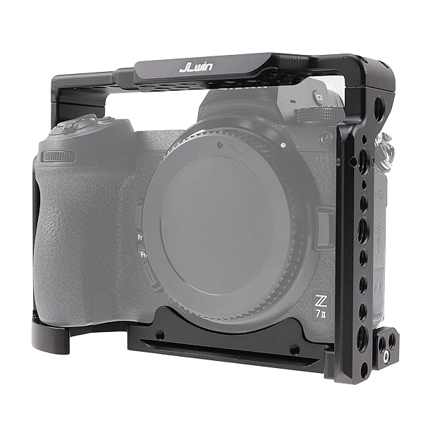 FOTGA Fotga Camera Cage Video Stabilizer for Nikon Z5 Z6 Z7 Z6II Z7II with Cold Shoe and Multiple Screw Holes for Enhanced Filmmaking - View 3 of 9