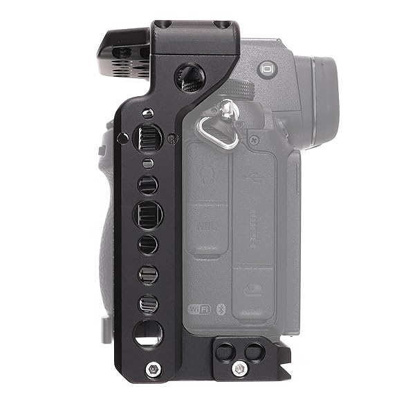 FOTGA Fotga Camera Cage Video Stabilizer for Nikon Z5 Z6 Z7 Z6II Z7II with Cold Shoe and Multiple Screw Holes for Enhanced Filmmaking - View 8 of 9