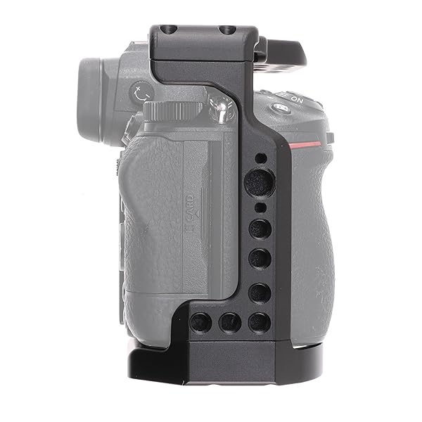 FOTGA Fotga Camera Cage Video Stabilizer for Nikon Z5 Z6 Z7 Z6II Z7II with Cold Shoe and Multiple Screw Holes for Enhanced Filmmaking - View 9 of 9