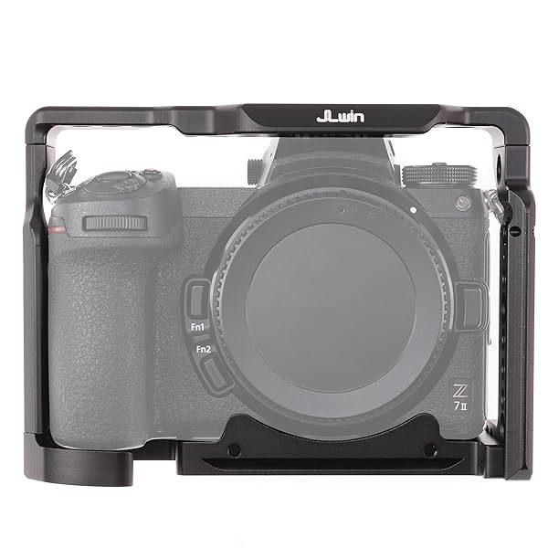 FOTGA Fotga Camera Cage Video Stabilizer for Nikon Z5 Z6 Z7 Z6II Z7II with Cold Shoe and Multiple Screw Holes for Enhanced Filmmaking - View 2 of 9