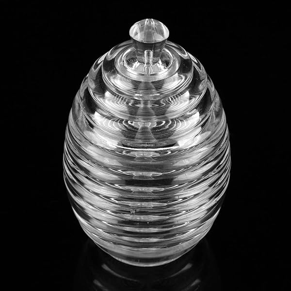 Xndz Xndz Honey Jar with Dripper Stick Perfect for Home Use Stylish Honey Pot for Easy Serving and Storage - View 8 of 10